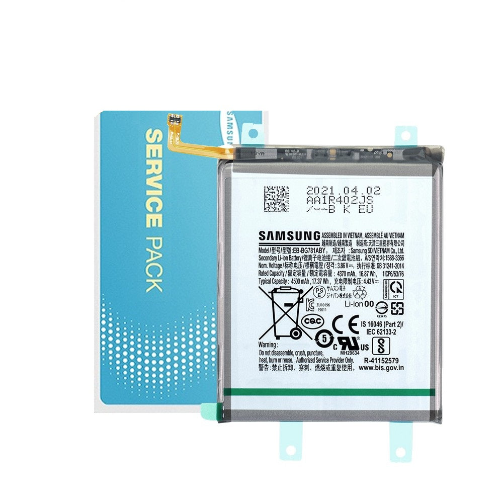 Samsung Galaxy A52 4G / A525 5G A526 / A52s 5G A528B / S20 FE G781B Replacement Battery 4370mAh GH82-25231A EB-BG781ABY (Gold) Samsung Galaxy A52 4G / A525 5G A526 / A52s 5G A528B / S20 FE G781B Replacement Battery 4370mAh GH82-25231A EB-BG781ABY (Gold)